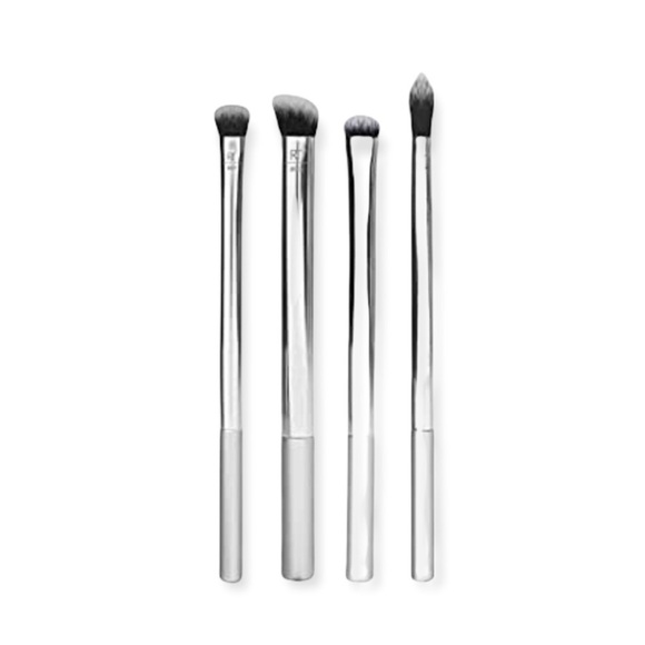 REAL TECHNIQUES Metallic Eyes Brush Set NWT - Picture 3 of 8